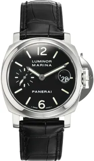 Panerai Luminor Marina Automatic PAM 00048 Stainless steel Black