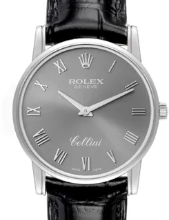 Rolex Cellini 5116 White gold Gray