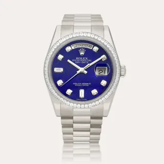 Rolex Day-Date 36 118399BR 18k white gold