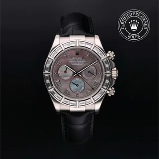 Rolex Daytona 116589 BR White gold Black