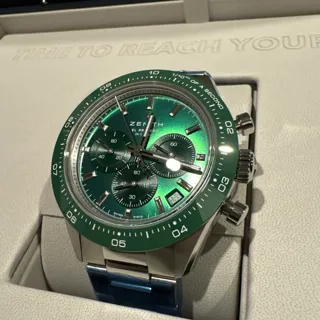 Zenith Chronomaster Sport 03.3107.3600/56.M3100 Ceramic Green