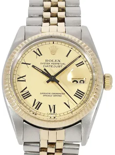 Rolex Datejust 36 16013 Yellow gold and Stainless steel Golden