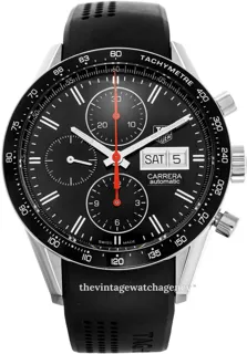 TAG Heuer Carrera CV201AH.FT6014 Stainless steel Black