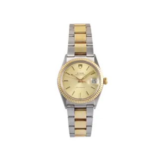 Tudor 9161-91533 Stainless steel and 18k yellow gold