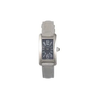 Cartier Tank Américaine 1713 18k white gold