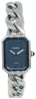 Chanel Première Stainless steel Black