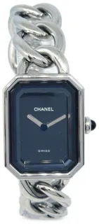 Chanel Première Stainless steel Black