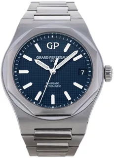 Girard-Perregaux Laureato 81010-11-431-11A Stainless steel Blue