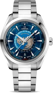 Omega Aqua Terra 220.10.43.22.03.001 43mm Stainless steel Blue