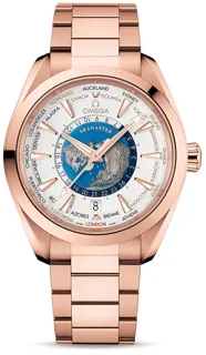 Omega Aqua Terra 220.50.43.22.02.001 Rose gold Silvery opaline