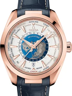 Omega Aqua Terra 220.53.43.22.02.001 Rose gold Silver