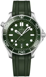 Omega Seamaster Diver 300M 210.32.42.20.10.001 Stainless steel Green