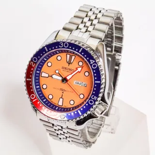 Seiko Stainless steel Orange