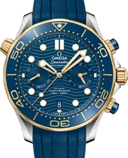 Omega Seamaster Diver 300M 210.22.44.51.03.001 Yellow gold Blue