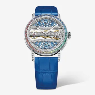 Corum Golden Bridge B113/03851 White gold Blue