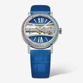 Corum Golden Bridge B113/03852 39mm White gold Blue