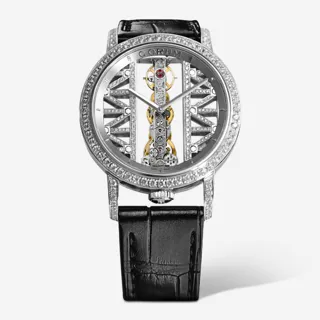 Corum Golden Bridge B113/03043 White gold Gray