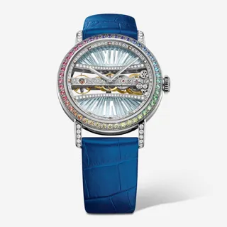 Corum Golden Bridge B113/03404 White gold Blue