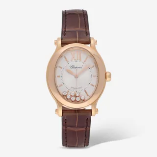 Chopard Happy Sport 275362-5001 Rose gold Silver