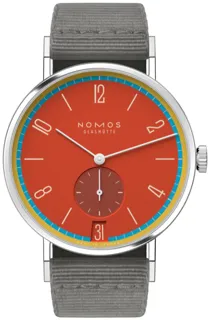 NOMOS Tangente 179.S28 Stainless steel Light Red