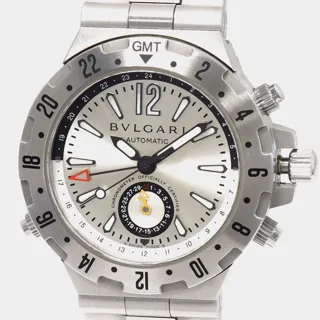 Bulgari Diagono Stainless steel Silver