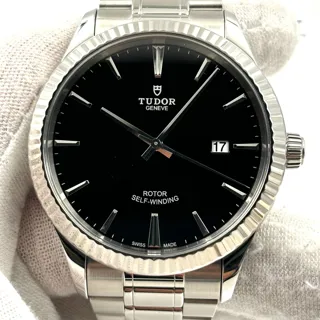 Tudor Style M12710-0003 Stainless steel Black