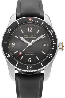 Bremont Supermarine S300-BK-R-S Stainless steel Black