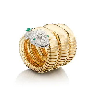 Bulgari Serpenti 18k white gold and 18k yellow gold