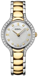 Ebel Beluga 1216592 Stainless steel Silver and White