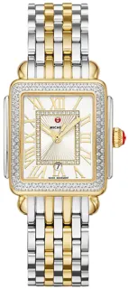 Michele Deco Madison Mid MWW06G000002 Stainless steel and Gold-plated Silver