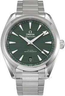 Omega Aqua Terra 220.10.41.21.10.001 Stainless steel Green