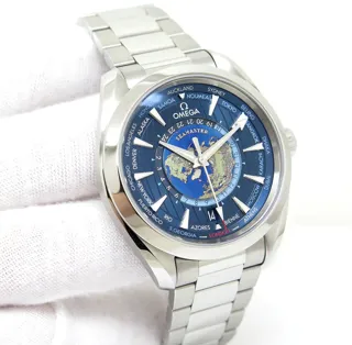 Omega Aqua Terra 220.10.43.22.03.001 Stainless steel Blue