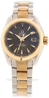 Omega Aqua Terra 231.20.30.20.06.002 Yellow gold and Stainless steel Gray