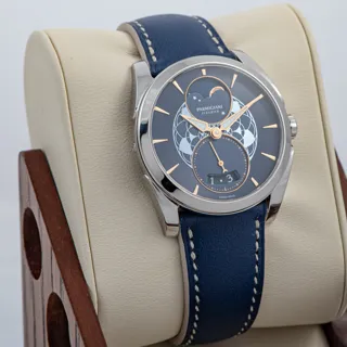 Parmigiani Fleurier Tonda Métropolitaine PFC283-0002500-HC2521 33.5mm Stainless steel Blue