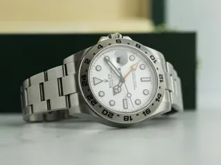 Rolex Explorer II 216570 Stainless steel White