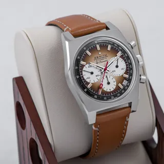 Zenith Chronomaster Revival 03.A384.400/385.C855 Stainless steel Brown