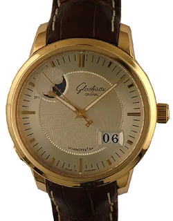 Glashütte Senator Panorama 100-04-11-01-04 40mm Rose gold