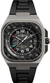 Bell & Ross Urban BRX5R-RAC-TI/SRB Titanium Fumé