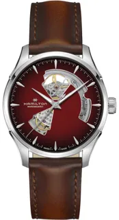 Hamilton Jazzmaster H32675570 Stainless steel Burgundy