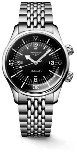 Longines Longines Legend L37644506 Stainless steel Black