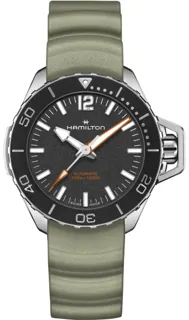 Hamilton Khaki Navy H77455331 Stainless steel Black