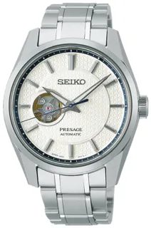 Seiko Presage SPB309J1 Stainless steel White