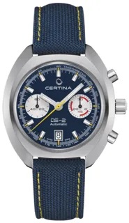 Certina DS-2 C024.462.18.041.00 43.36mm Stainless steel Blue