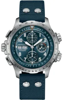 Hamilton Khaki Aviation H77906940 Stainless steel Blue