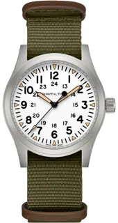 Hamilton Khaki Field H69529913 Stainless steel White