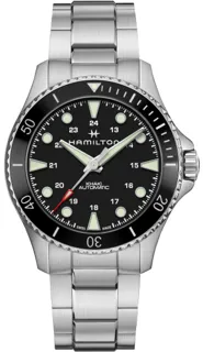 Hamilton Khaki Navy H82515130 Stainless steel Black