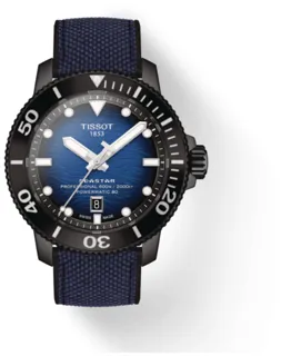 Tissot Seastar T1206073704100 Stainless steel and PVD Black