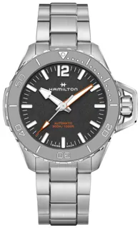 Hamilton Khaki Navy H77815130 Stainless steel Black