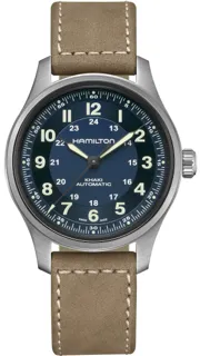 Hamilton Khaki Field H70545540 Titanium Blue