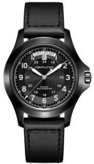 Hamilton Khaki Field H64465733 Stainless steel Black